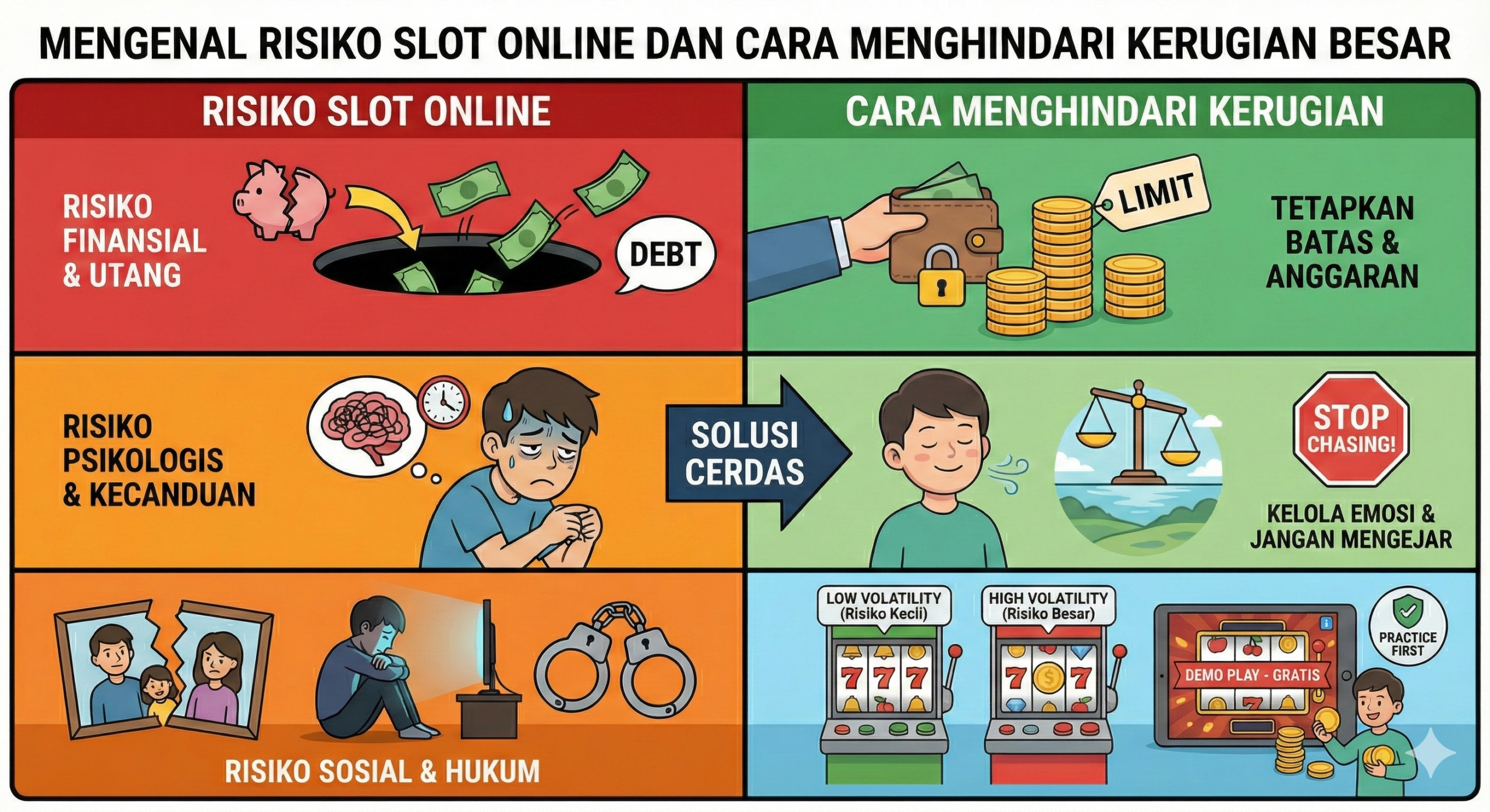 Mengenal Risiko Slot Online dan Cara Menghindari Kerugian Besar