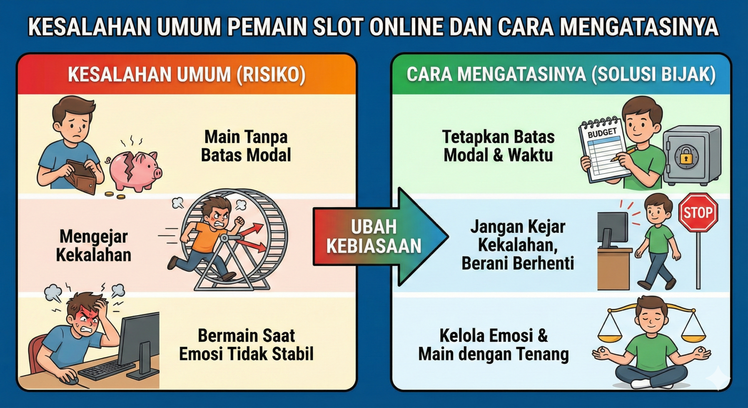 Kesalahan Umum Pemain Slot Online dan Cara Mengatasinya
